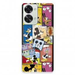 Funda para OnePlus Nord 2T 5G Oficial de Disney Mickey Comic - Clásicos Disney