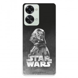 Funda para OnePlus Nord 2T 5G Oficial de Star Wars Darth Vader Fondo negro - Star Wars