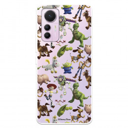 Funda para Xiaomi Mi 12 Lite 5G Oficial de Disney Muñecos Toy Story Siluetas - Toy Story