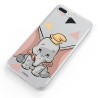 Funda Oficial Disney Dumbo silueta transparente para Samsung Galaxy A10