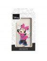 Funda para Samsung Galaxy Z Flip4 Oficial de Disney Minnie Rosa - Clásicos Disney