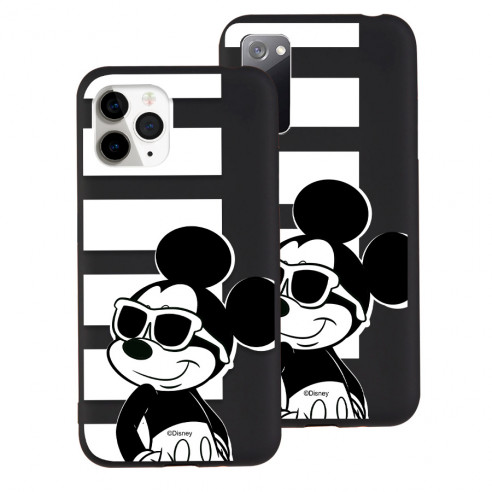 Coque UltraSoft Noire Officielle Disney - Mickey sunglasses