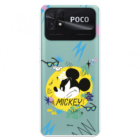 Coque pour Xiaomi Poco C40 Officielle de Disney Mickey Mickey Urban - Classiques Disney