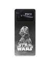 Coque pour Xiaomi Poco C40 Officielle de Star Wars Darth Vader Fond Noir - Star Wars