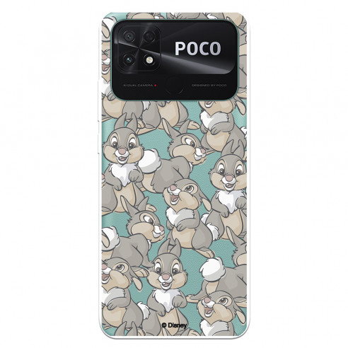 Coque pour Xiaomi Poco C40 Officielle de Disney Tambour Dessins - Bambi