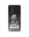 Funda para Motorola Moto G52 Oficial de Star Wars Darth Vader Fondo negro - Star Wars
