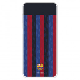 Funda para Samsung Galaxy M23 5G del FC Barcelona Fondo Rayas Verticales  - Licencia Oficial FC Barcelona