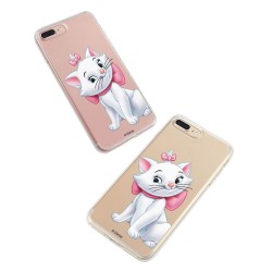 Funda Oficial Disney Marie Silueta transparente para Huawei P20 - Los Aristogatos