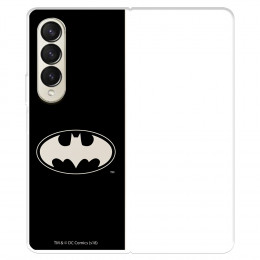 Funda para Samsung Galaxy Z Fold4 Oficial de DC Comics Batman Logo Transparente - DC Comics