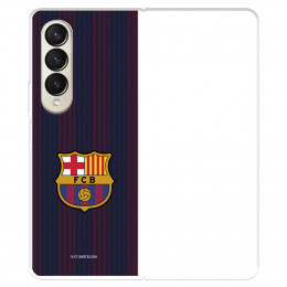 Funda para Samsung Galaxy Z Fold4 del FC Barcelona Rayas Blaugrana  - Licencia Oficial FC Barcelona