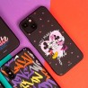 Funda Ultra suave negra Oficial Disney - You make me full