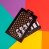 Funda Ultra suave negra Oficial Disney - Mickey sunglasses