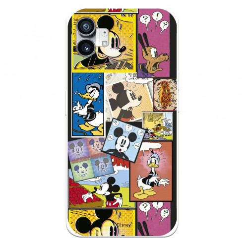 Coque pour Nothing Phone 1 Officielle de Disney Mickey BD - Classiques Disney