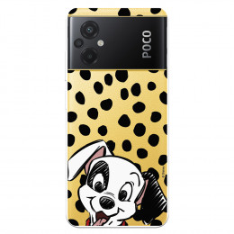 Funda para Xiaomi Poco M5 Oficial de Disney Cachorro Manchas - 101 Dálmatas