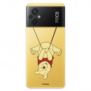 Funda para Xiaomi Poco M5 Oficial de Disney Winnie  Columpio - Winnie The Pooh