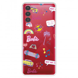 Funda para Samsung Galaxy A04s Oficial de Mattel Barbie Stickers - Barbie