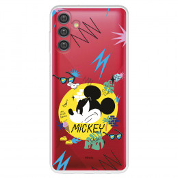 Funda para Samsung Galaxy A04s Oficial de Disney Mickey Mickey Urban - Clásicos Disney