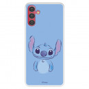 Funda para Samsung Galaxy A04s Oficial de Disney Stitch Azul - Lilo & Stitch