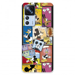 Funda para Xiaomi 12T Pro Oficial de Disney Mickey Comic - Clásicos Disney