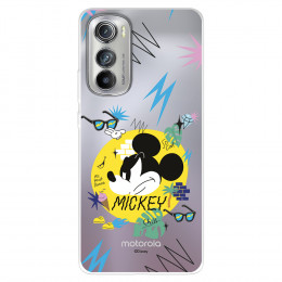 Funda para Motorola edge 30 Oficial de Disney Mickey Mickey Urban - Clásicos Disney