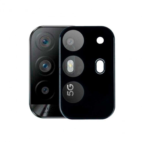 Protège-Caméra pour Oppo A74 4G Noir