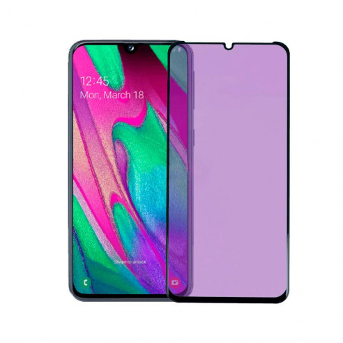 Verre Trempé Complet Anti Blue-Ray pour Samsung Galaxy A40