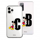 Coque téléphone portable Personnalisée Disney avec tes Initiales Mickey Mouse - Licence Officielle de Disney