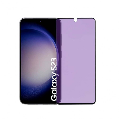 Verre Trempé Complet Anti Blue-Ray pour Samsung Galaxy S23