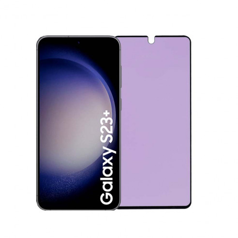 Verre Trempé Complet Anti Blue-Ray pour Samsung Galaxy S23+