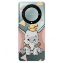 Funda para Huawei Honor Magic5 Lite Oficial de Disney Dumbo Silueta Transparente - Dumbo
