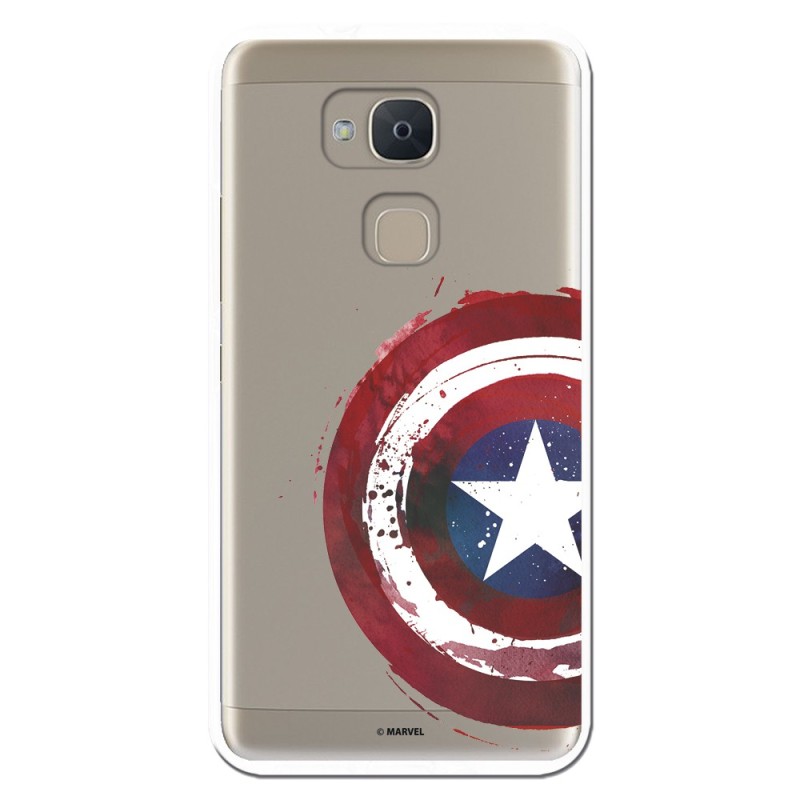 Funda Oficial Escudo Capitan America para Bq Aquaris V Plus