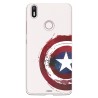 Funda Oficial Escudo Capitan America para Bq Aquaris X