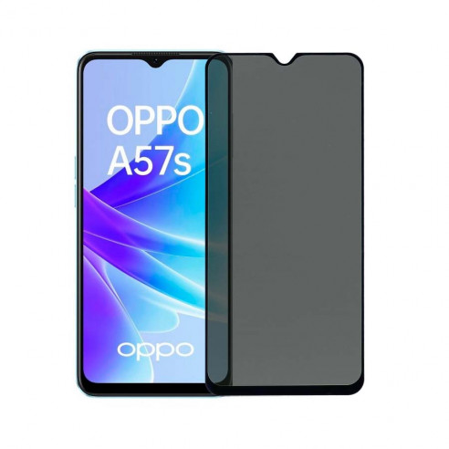Verre Trempé Complet Antiespion pour Oppo A78 5G