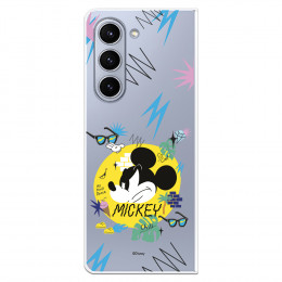 Funda para Samsung Galaxy Z Fold 5 Oficial de Disney Mickey Mickey Urban - Clásicos Disney