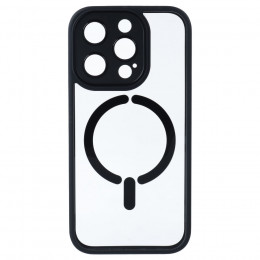Funda Bumper Compatible con Magsafe con Cubre cámara para iPhone 15 Pro
