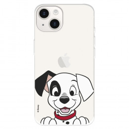 Funda para iPhone 15 Oficial de Disney Cachorro Sonrisa - 101 Dálmatas