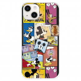 Funda para iPhone 15 Oficial de Disney Mickey Comic - Clásicos Disney