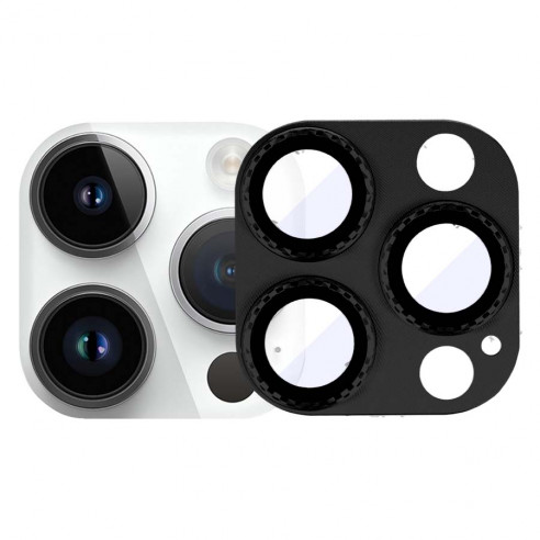 Protection Caméra iPhone 15 Pro et 15 Pro Max : Cadre en Aluminium  Résistant aux Chocs