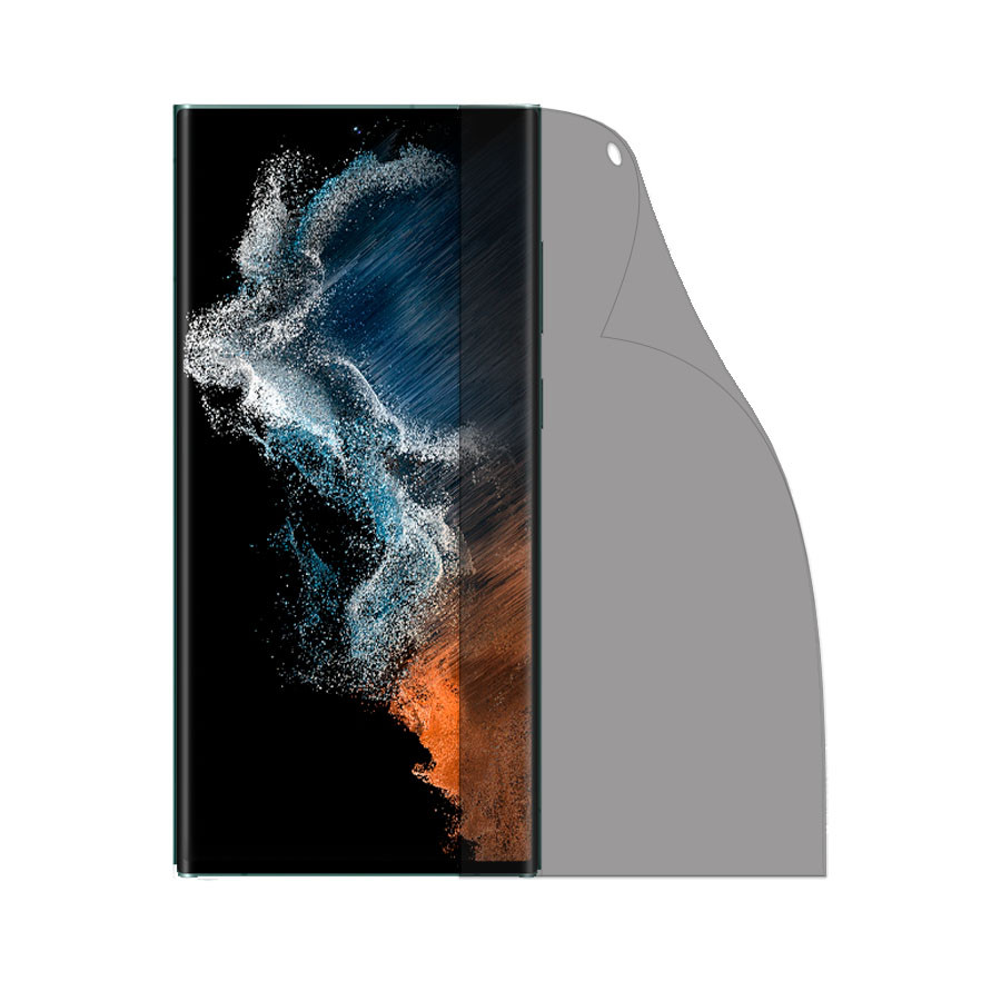 Verre Trempé Incassable Antiespion pour Samsung Galaxy S22 Ultra