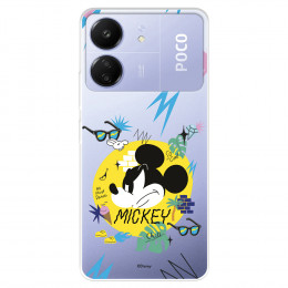 Funda para Xiaomi Poco C65 Oficial de Disney Mickey Mickey Urban - Clásicos Disney