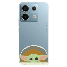 Funda para Xiaomi Redmi Note 13 5G Oficial de Star Wars Baby Yoda Sonrisas - The Mandalorian