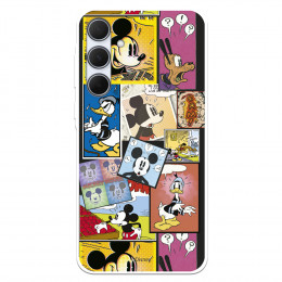 Funda para Samsung Galaxy A35 5G Oficial de Disney Mickey Comic - Clásicos Disney