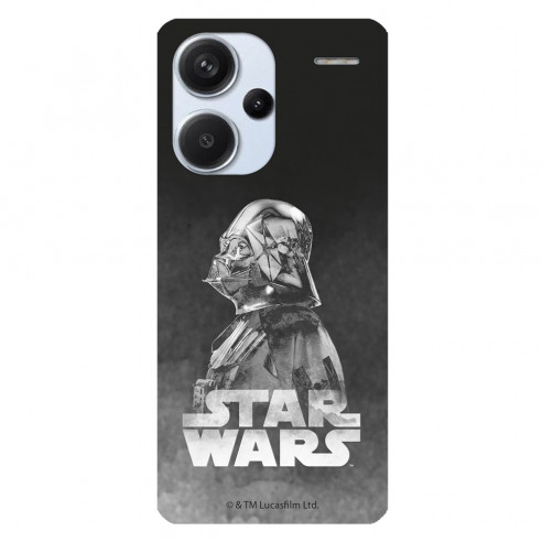 Coque pour Xiaomi Redmi Note 13 Pro Plus 5G Officielle de Star Wars Dark Vador Fond Noir - Star Wars