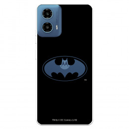 Funda para Motorola Moto G34 Oficial de DC Comics Batman Logo Transparente - DC Comics