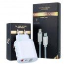 Pack Charge - Chargeur Charge Rapide USB/C + cable Type C/Lightning