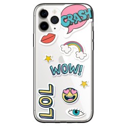 Funda Dibujo Estampado De Stickers