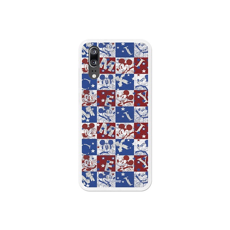 Funda Oficial Disney Mickey, American Huawei P20