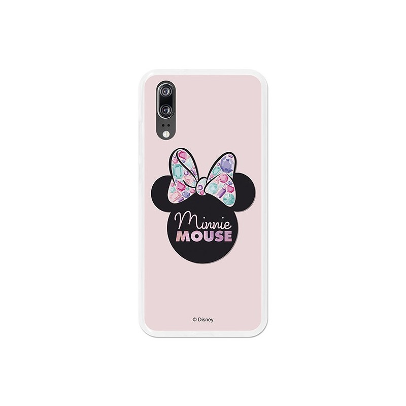 Funda Oficial Disney Minnie, Pink Shadow Huawei P20