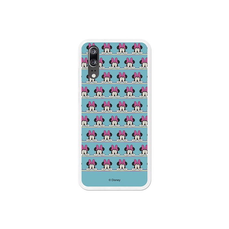 Funda Oficial Disney Minnie, Sweet Blue Huawei P20