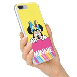 Funda Oficial Disney Minnie, Pink Yellow Huawei P20